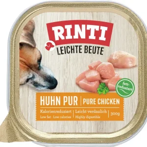 Finale Aktion Sparpaket 18 x 300 g Rinti Leichte Beute Huhn pur Hunde Nassfutter